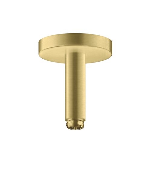 AXOR-HG-AXOR-ShowerSolutions-Deckenanschluss-100-mm-Brushed-Brass-26432950 gallery number 1